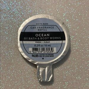 White Barn Ocean Car Fragrance Refill - Silver